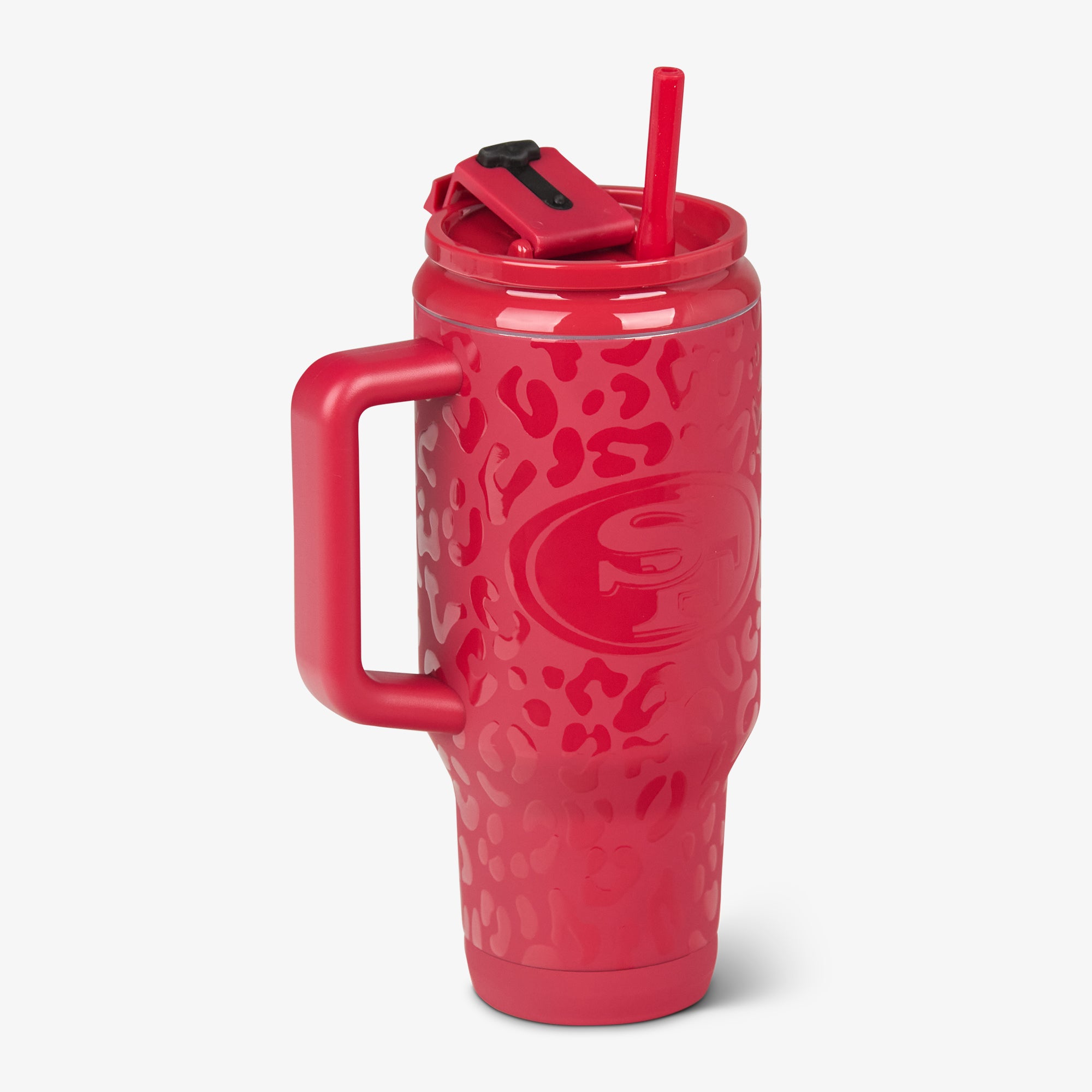 NFL 32 Oz Leopard Flip ‘n’ Sip Travel Mug - Image 44
