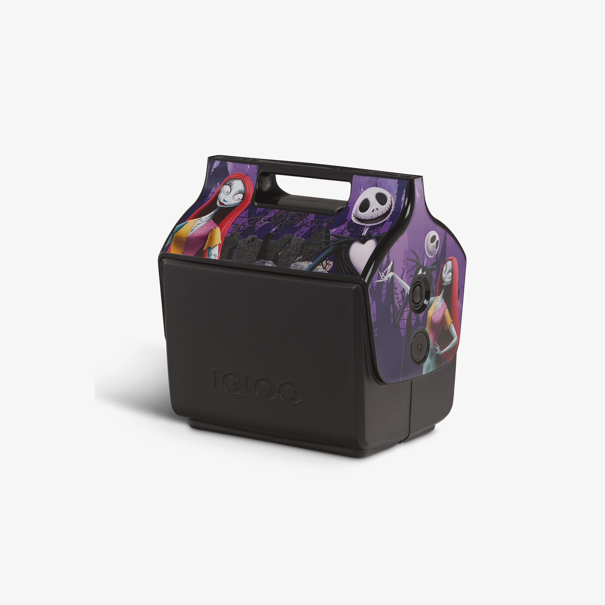 Disney Tim Burton’s The Nightmare Before Christmas Jack Skellington & Sally Little Playmate 7 Qt Cooler - Image 2