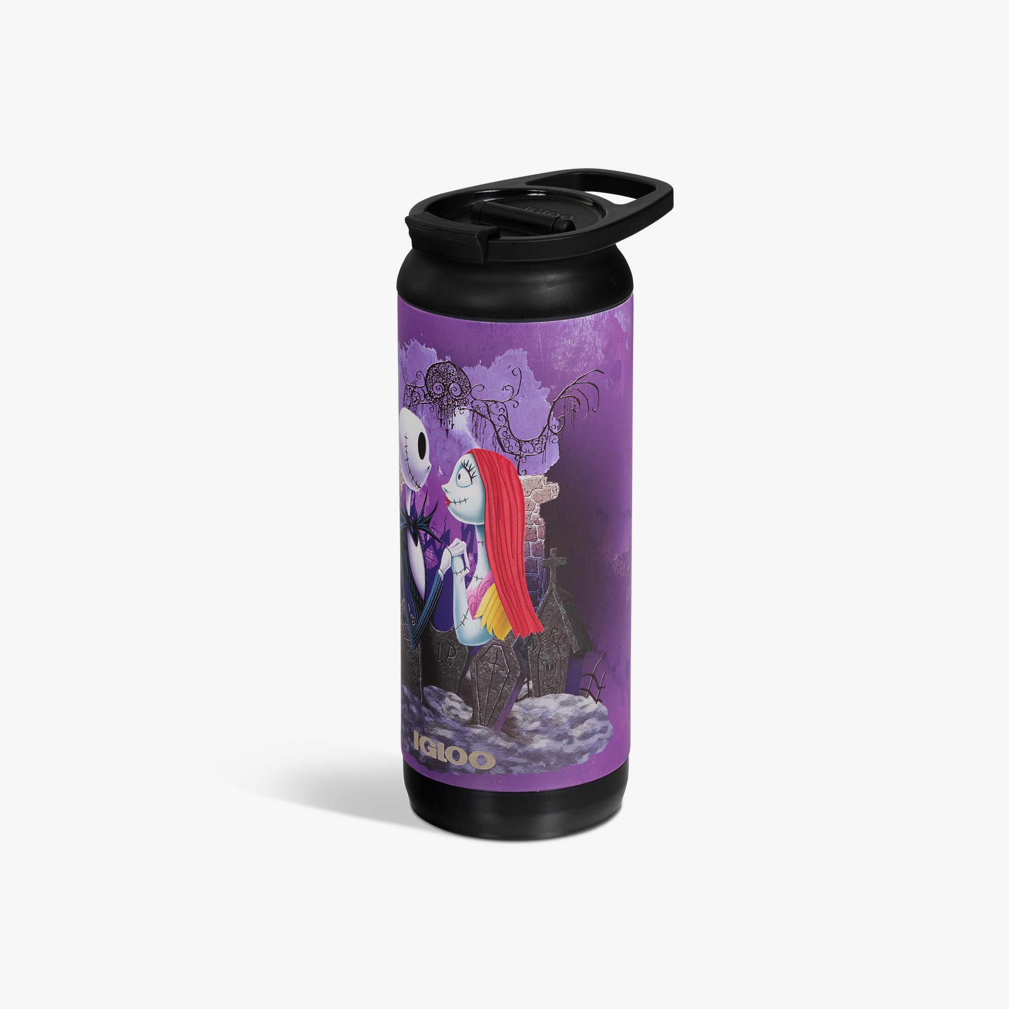 Disney Tim Burton’s The Nightmare Before Christmas Jack Skellington & Sally 16 Oz Flip ‘n’ Sip Tumbler - Image 2