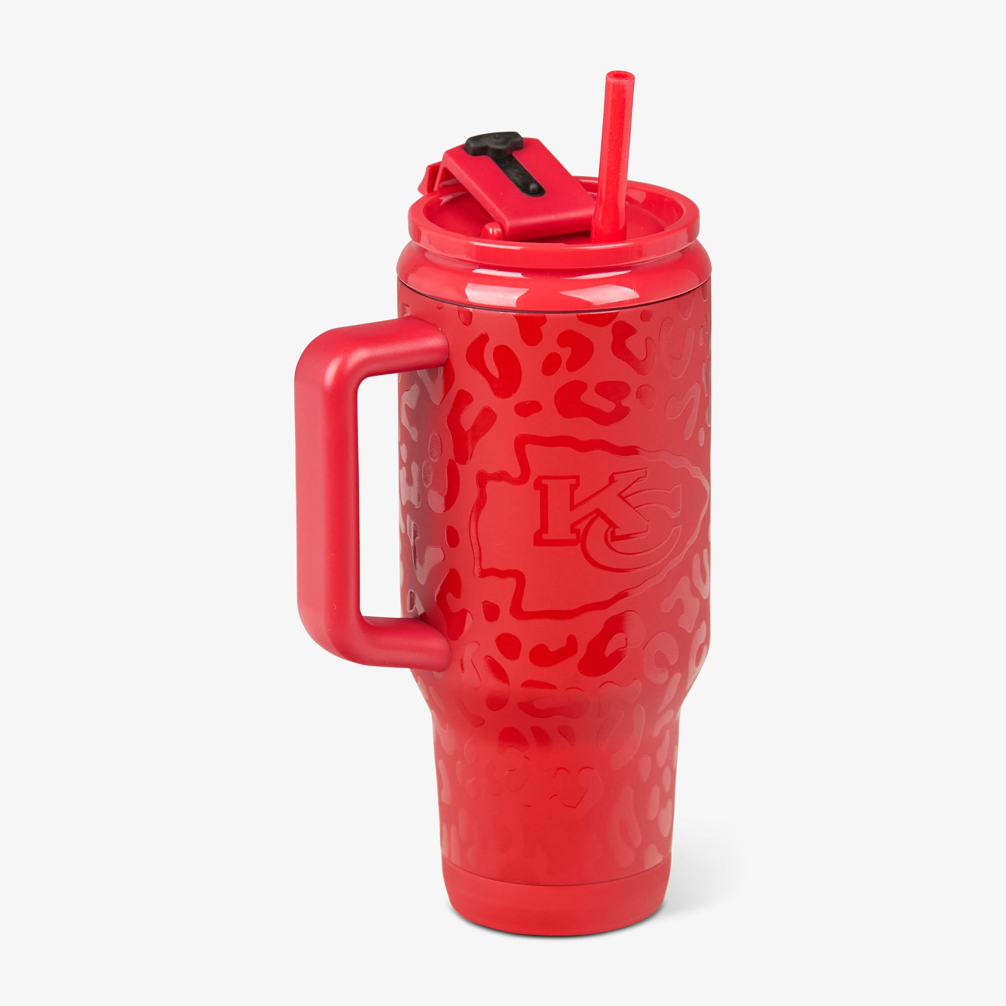 NFL 32 Oz Leopard Flip ‘n’ Sip Travel Mug - Image 65