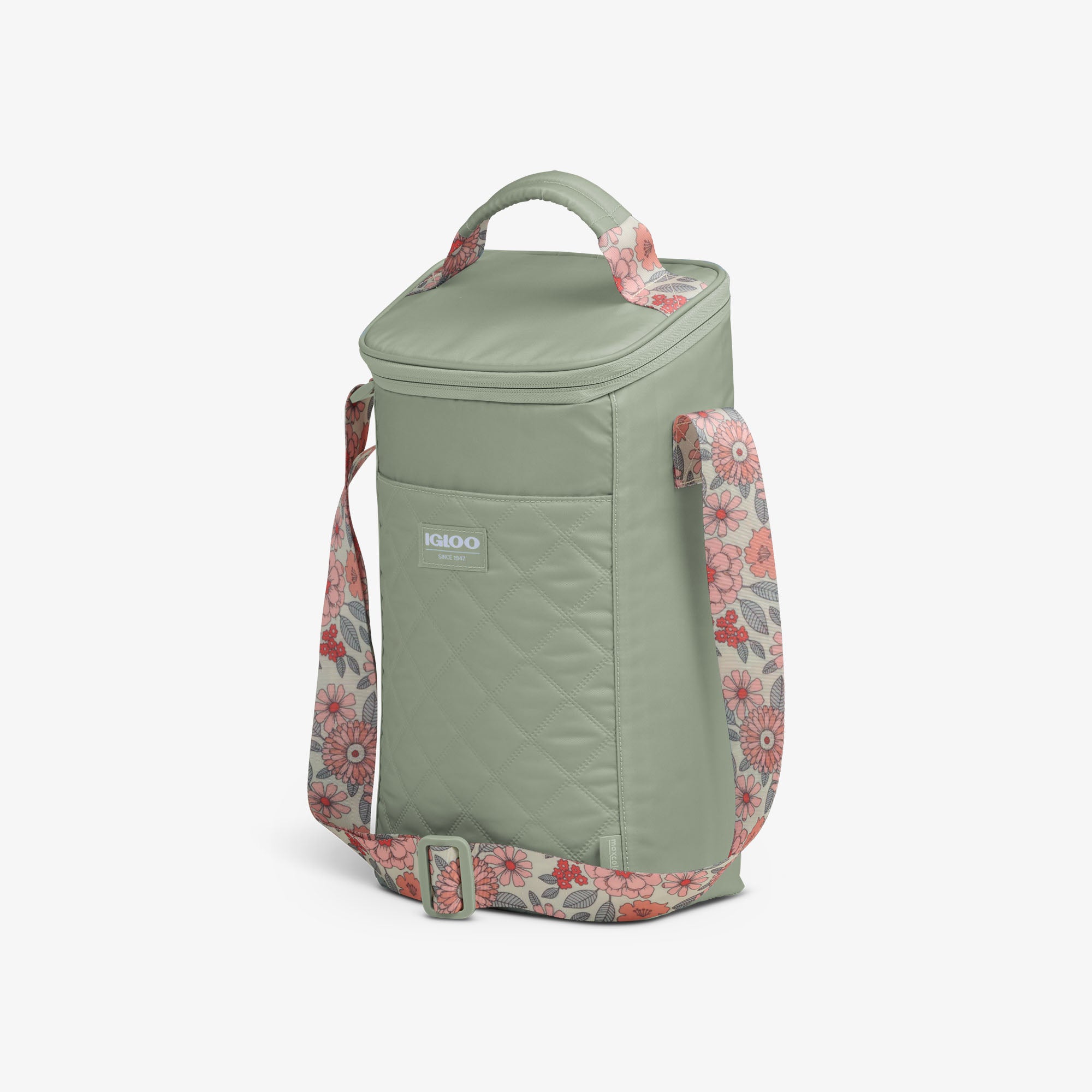 Floral MaxCold® DUO Vertical Crossbody Cooler Bag - Image 2