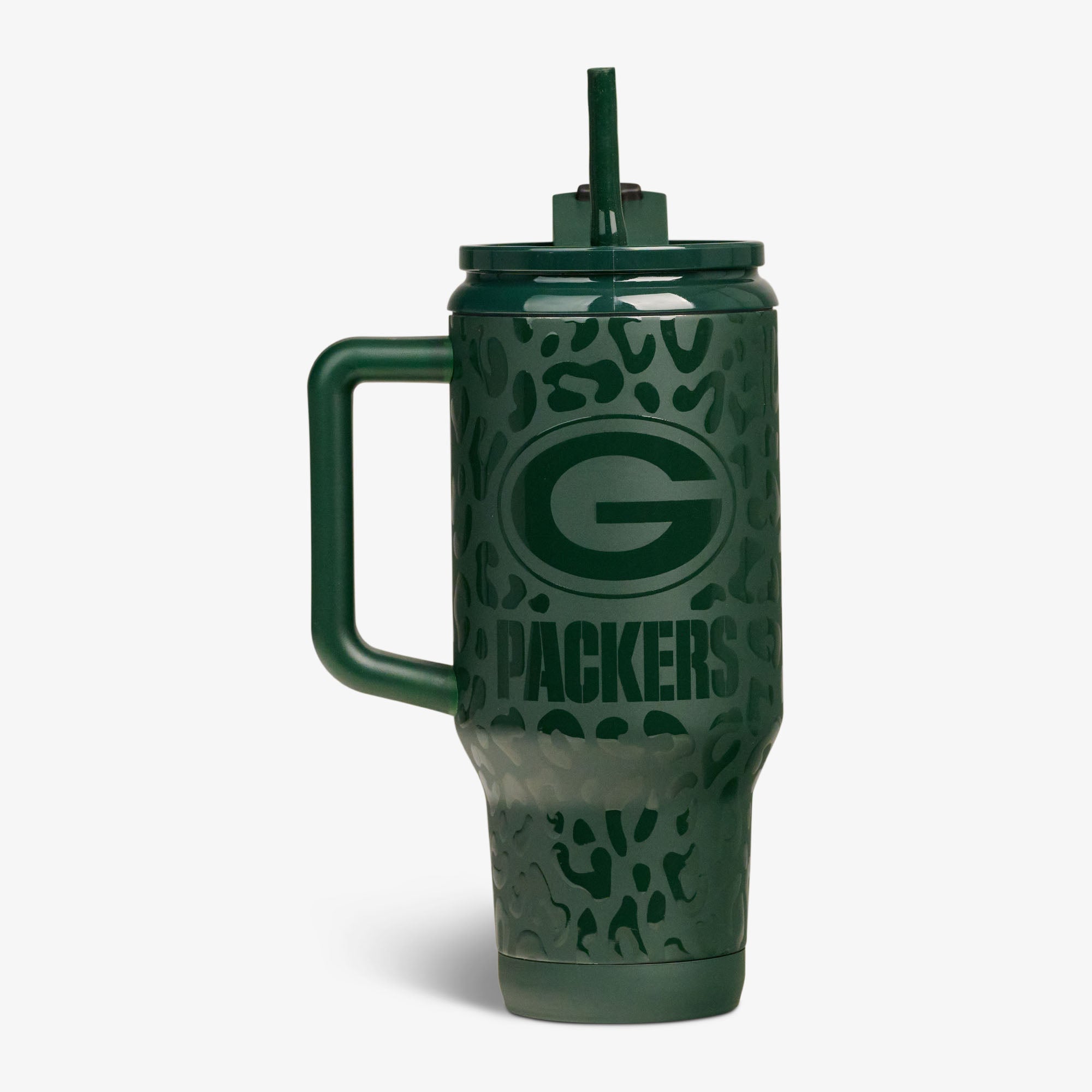 NFL 32 Oz Leopard Flip ‘n’ Sip Travel Mug - Image 29