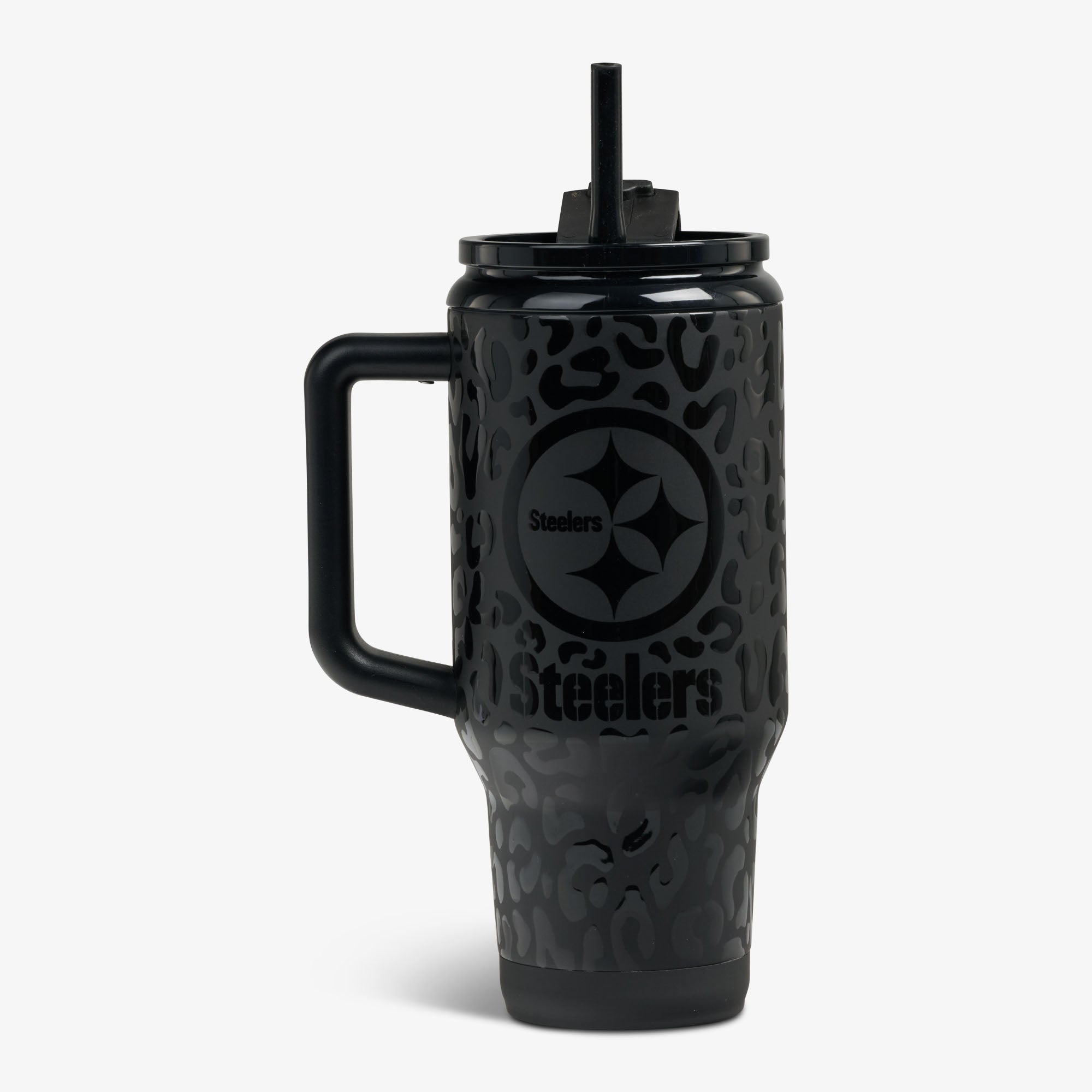 NFL 32 Oz Leopard Flip ‘n’ Sip Travel Mug - Image 15